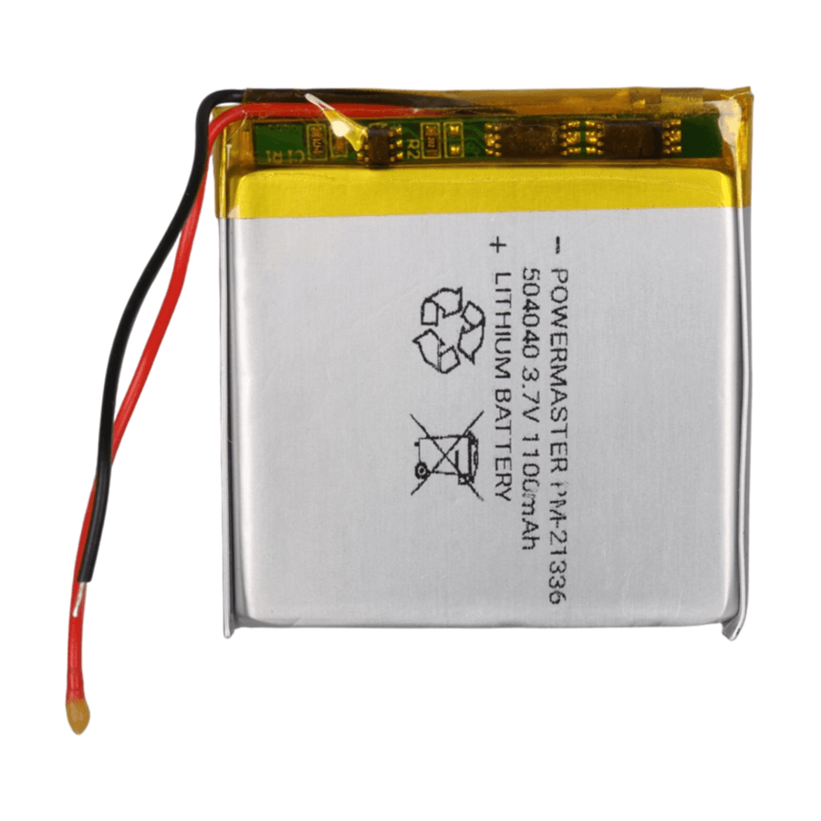 Powermaster Lityum Polimer Pil 3.7 Volt 1100 Mah 5X40X40 mm Akıllı Saat Kulaklık Pili
