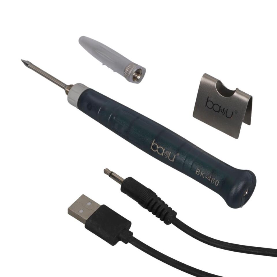 Ayt Baku BK-460 USB Fişli 8W Lehim Havya