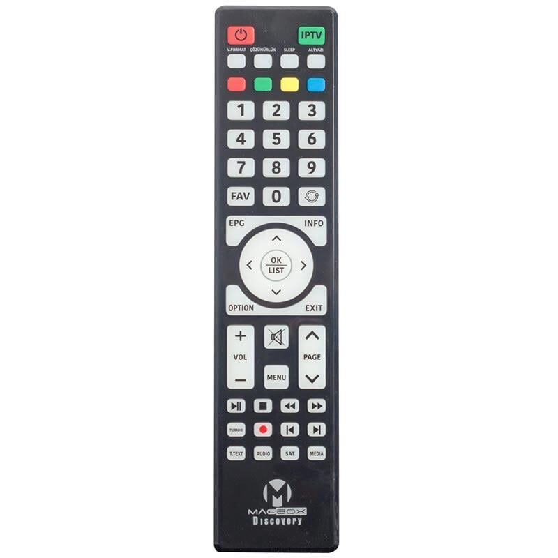KR MAGBOX DISCOVERY I P TV UYDU KUMANDA (19257=16923)