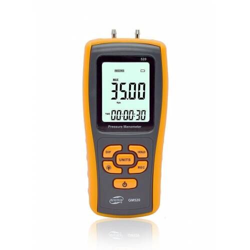 Ayt Benetech Gm520 Manometre Fark Basınç Ölçer
