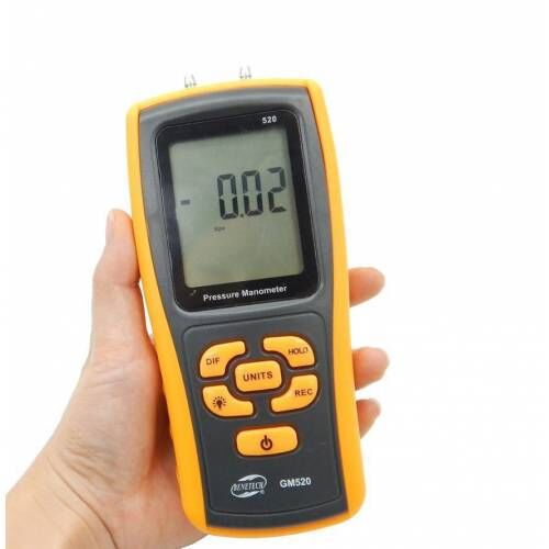 Ayt Benetech Gm520 Manometre Fark Basınç Ölçer