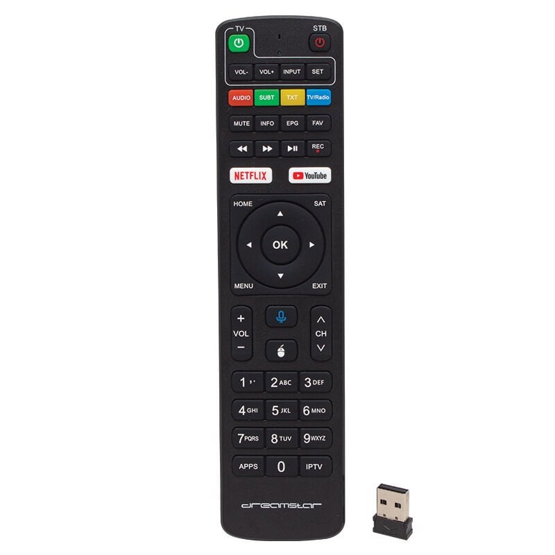 Ayt Weko Kr Dreamstar Android Netflix Youtube Tuşlu Sesli Komutlu Tv Uyumlu Uydu Kumandası