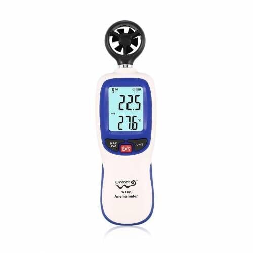 Ayt Wintact Wt82 Dijital Anemometre Hava Hız Ölçer Hava Akım Ölçme Cihazı