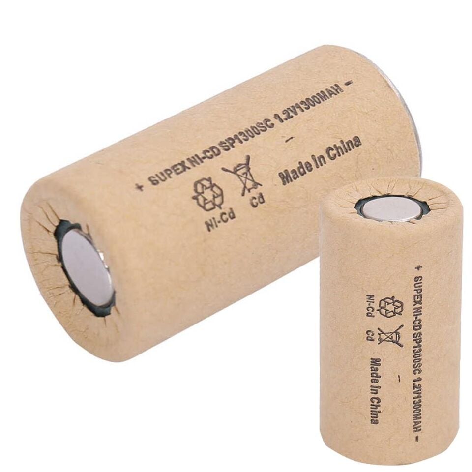 Supex SP1300SC 1.2V NI-CD 1300Mah Tekli Süpürge - Matkap Şarjlı Pili