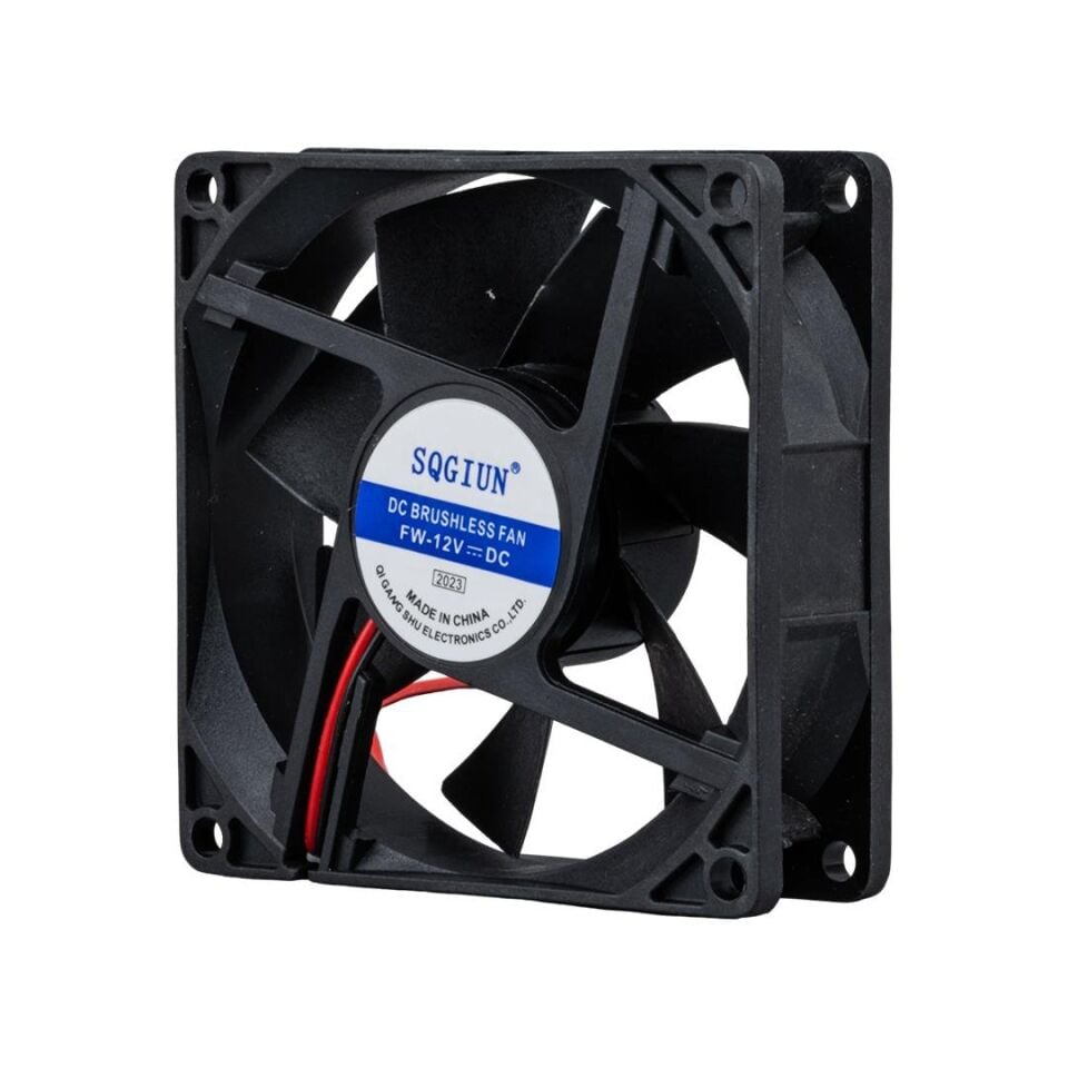 Ayt Powermaster IC-216 Fırçasız DC Fan 80X80x25mm 12 Volt 3 Pin 8x82.5 Cm Soğutucu Fan