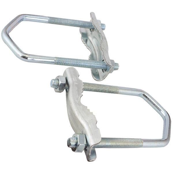 Ayt Powermaster Anten Kelepçesi Kısa 2 li Paket Çanak Anten Tutturma Sıkıştırma Kelepçe