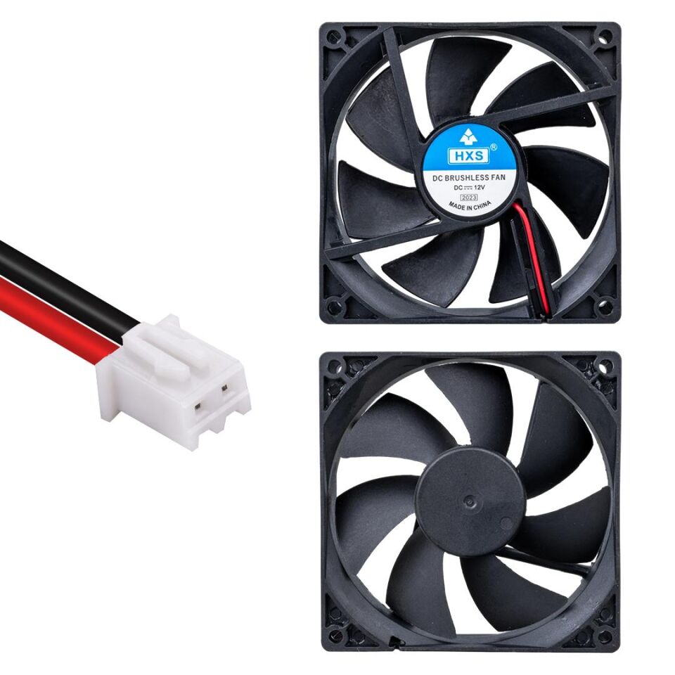 Ayt Powermaster IC-216 Fırçasız DC Fan 92X92x25mm 12 Volt 2 Pin Soğutucu Fan