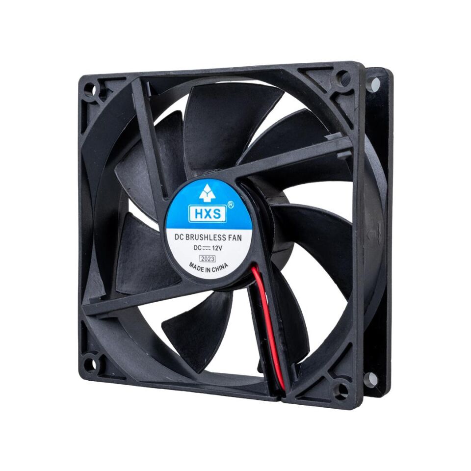 Ayt Powermaster IC-216 Fırçasız DC Fan 92X92x25mm 12 Volt 2 Pin Soğutucu Fan