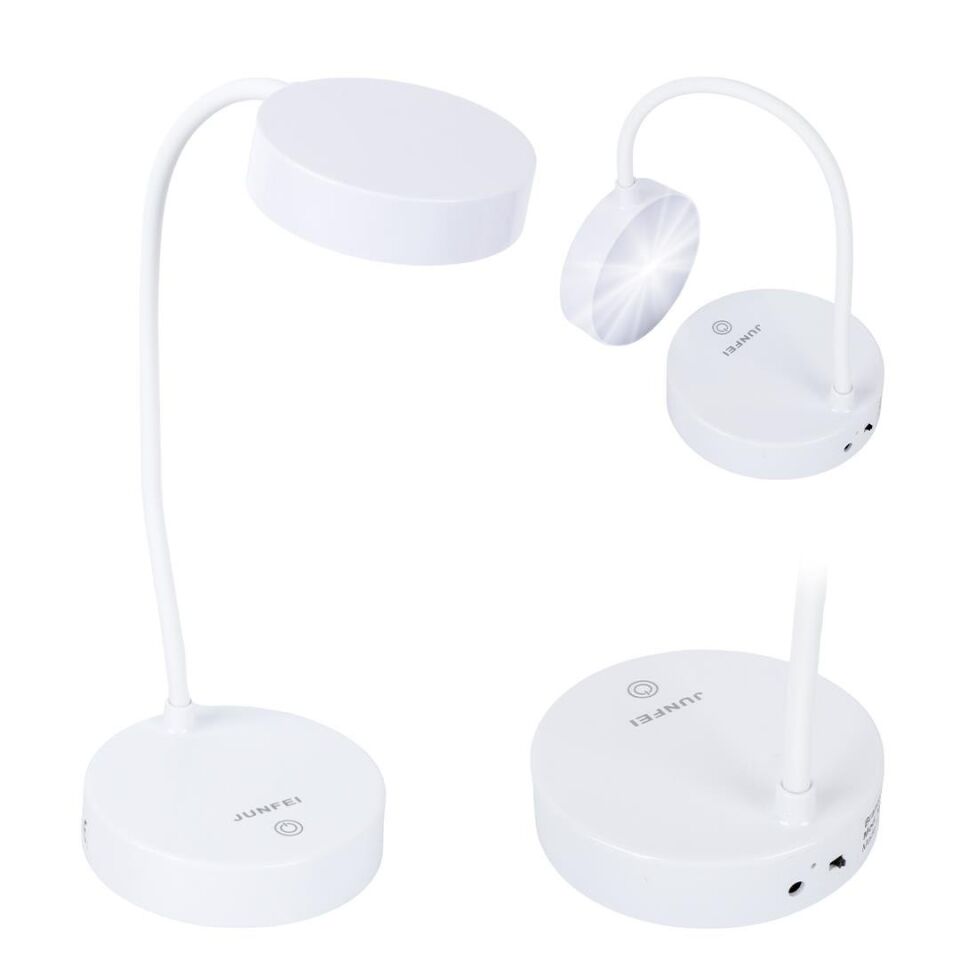 Powermaster Şarjlı Masa Lambası 2.5 Watt Esnek Bükülebilir Kitap Okuma Masa Lambası Led Aydınlatma