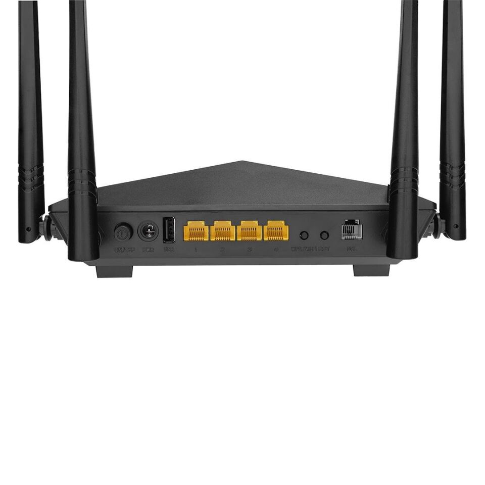 Everest SG-V1200 AC1200 Dualband Wi-Fi Gigabit VDSL2/ADSL2 4*5Dbi Antenli Kablosuz Modem Router