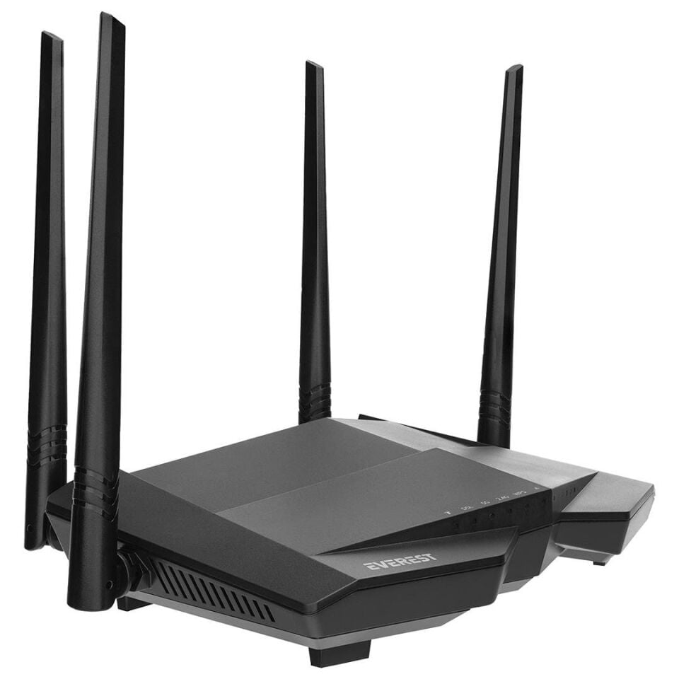 Everest SG-V1200 AC1200 Dualband Wi-Fi Gigabit VDSL2/ADSL2 4*5Dbi Antenli Kablosuz Modem Router
