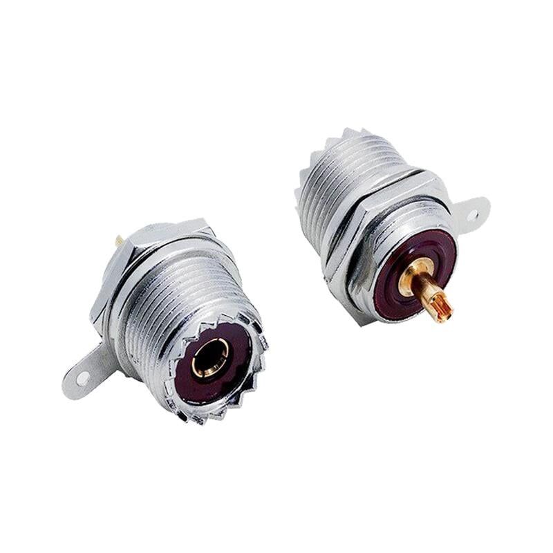 Ayt Yuvarlak Tip Uhf Konnektör Şase Soket