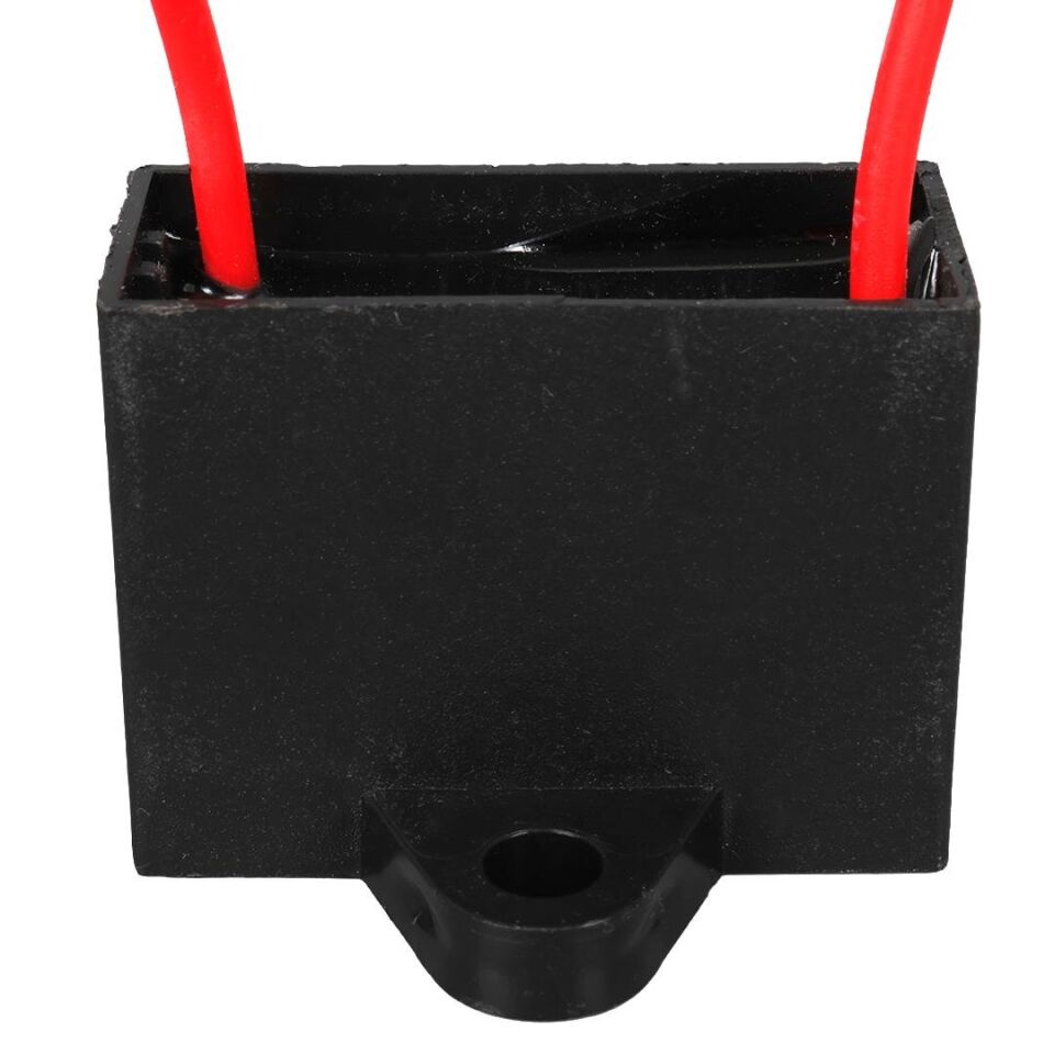 Ayt 2.5 Uf 450 V Siyah Kablolu Kare Tip Kutupsuz Kondansatör