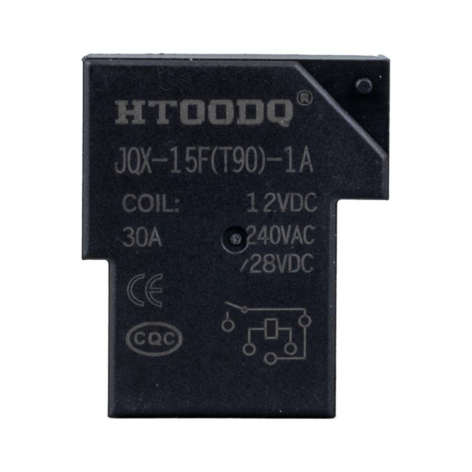 Powermaster JQX-15F-T90-1H 12VDC 30A 12VDC Röle