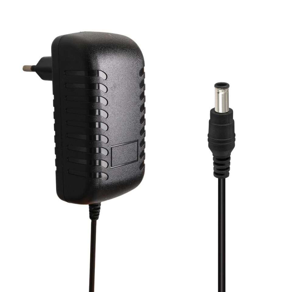 Weko 12 Volt 2.5 Amper 5.5x2.5 Uçlu Yerli Üretim Plastik Kasa Priz Tipi Adaptör Şarj Cihazı Aleti
