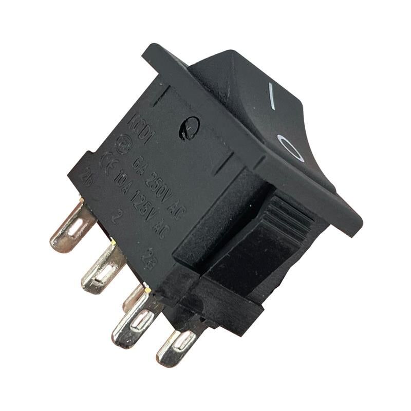 IC-121-6 Mini Işıksız 6 Pin On Off Anahtar Aç Kapa Düğme Buton 8x10.4 mm