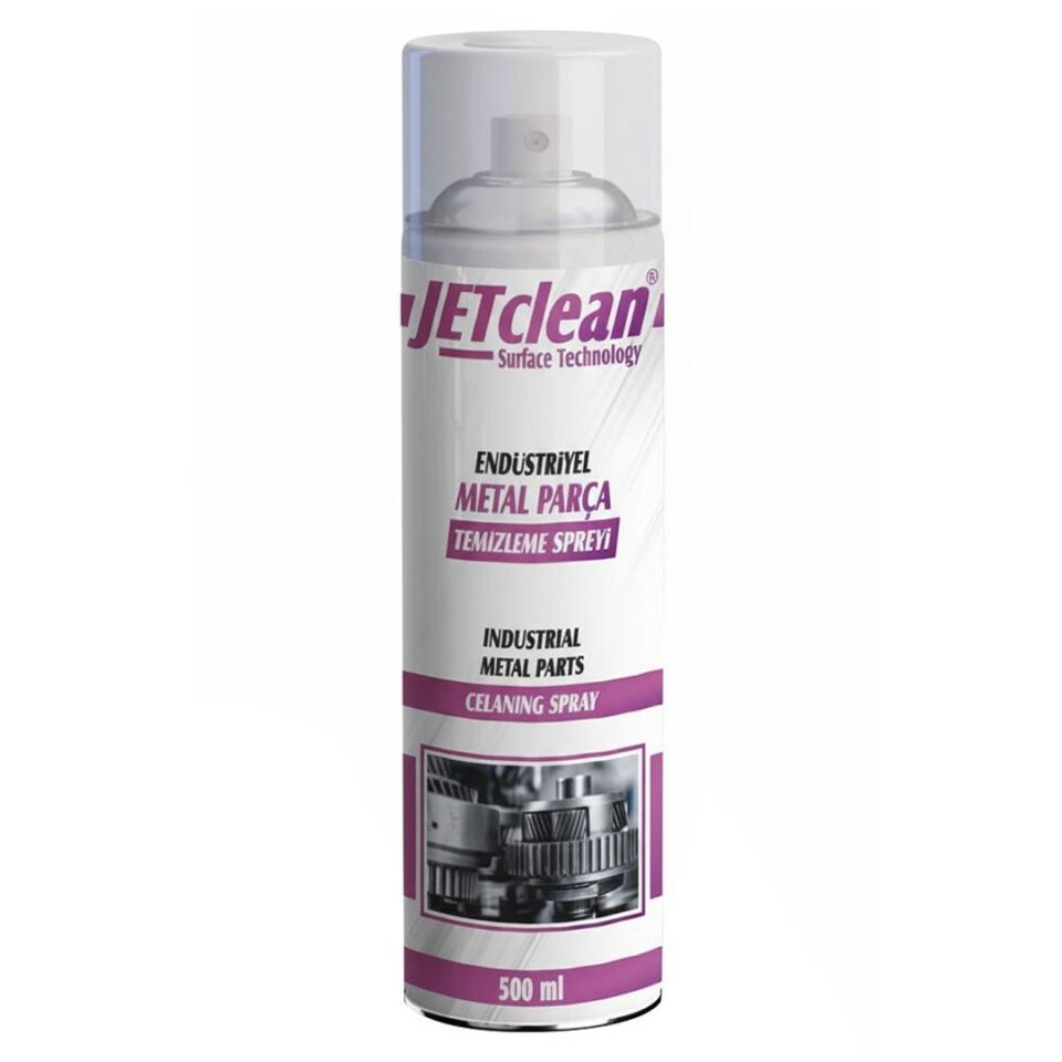 Ayt Jetclean MPT500 500ml Endüstriyel Metal Parça Temizleme Spreyi