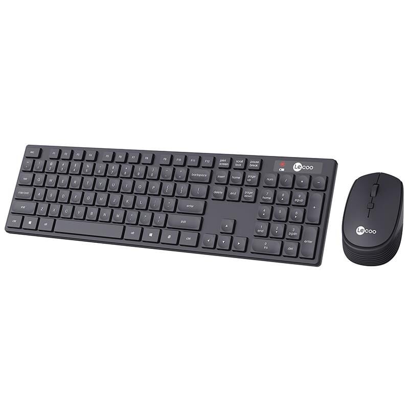 Lenovo Lecoo KM2001 Kablosuz Q Klavye Mouse Set Bilgisayar Pc Klavye Mouse Seti