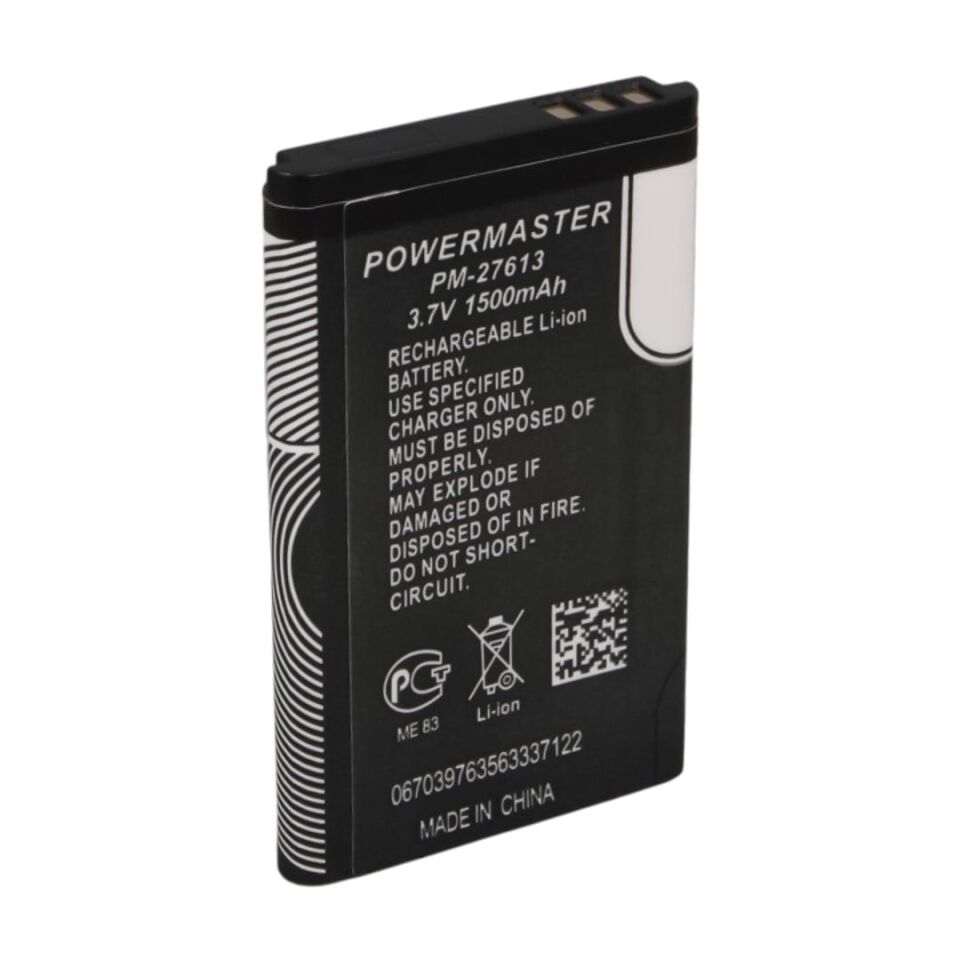 Powermaster PM-27613 Li-İon 3.7 Volt 1500 Mah 5.55 Wh Telsiz Batarya Pili