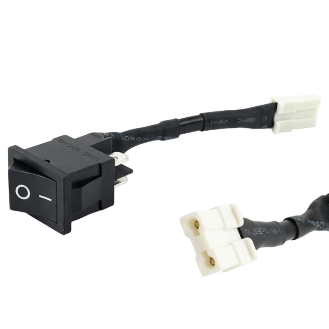 Ayt R13-0 2 Pin Siyah Soketli Yükseltici Anahtarı 6A 250V 19X13mm Soketli Aç Kapa Anahtar Düğme