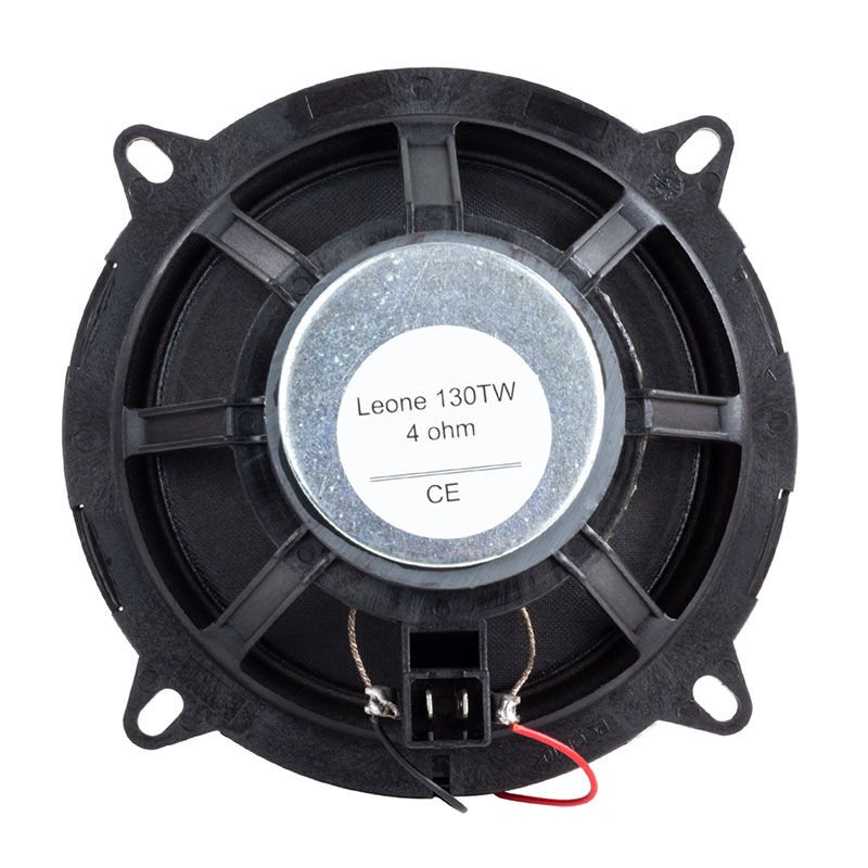 Ayt Leone 130tw 13 Cm 4 Ohm 40 Watt Plastik Kasa Tweeterlı Tekli Oto Hoparlör Ses Sistemi