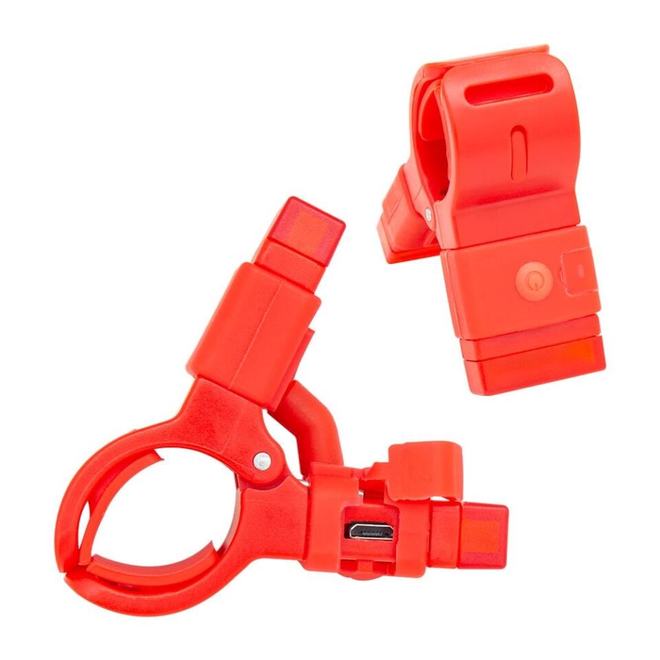 Powermaster PM-17954 Ledli Bisiklet İkaz Lambası Işıklı Aksesuar Bisiklet Arka Işık Lambaları