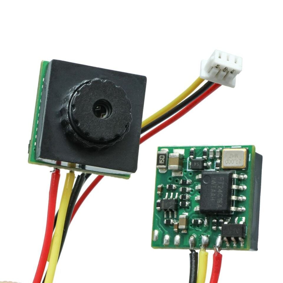 Ayt Hello HL-19305 3.6Mm 800 Tvl 1x4 Sensör Mikrofonlu Mini Kamera Dvr Kayıt Cihazı İçin Giz li Kamera