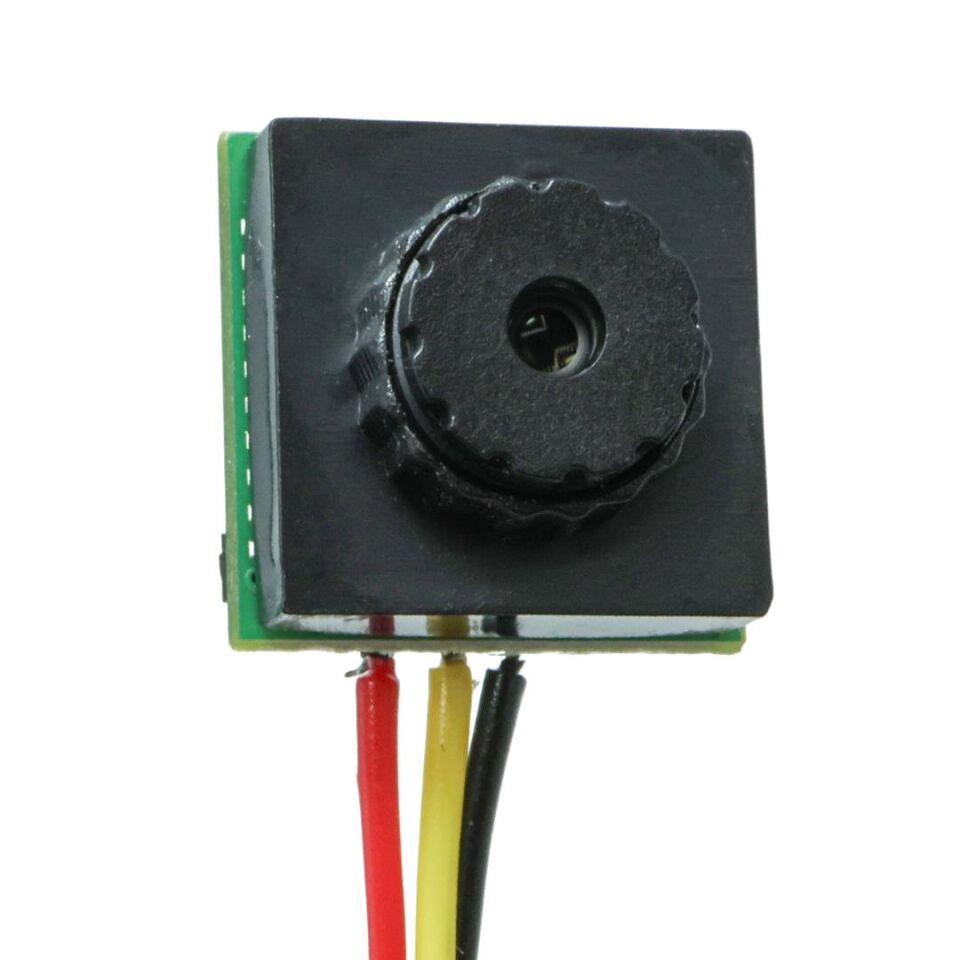 Ayt Hello HL-19305 3.6Mm 800 Tvl 1x4 Sensör Mikrofonlu Mini Kamera Dvr Kayıt Cihazı İçin Giz li Kamera