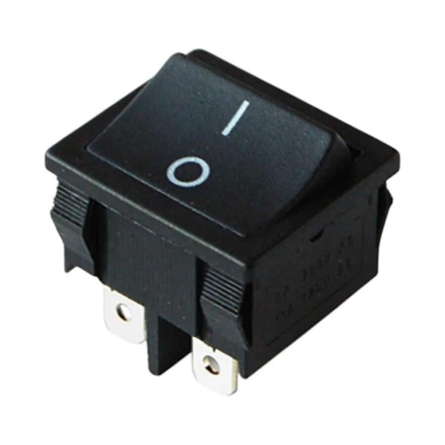 IC-128 Orta Boy Işıksız On Off 4 Pin Anahtar Aç Kapa Buton Düğme 25.0x22.7 Mm