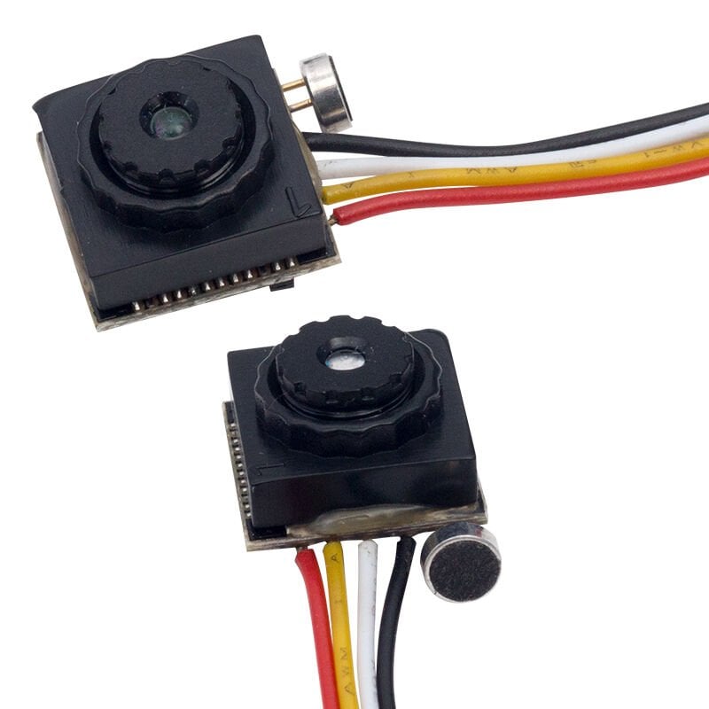 Ayt Hello HL-19305 3.6Mm 800 Tvl 1x4 Sensör Mikrofonlu Mini Kamera Dvr Kayıt Cihazı İçin Giz li Kamera