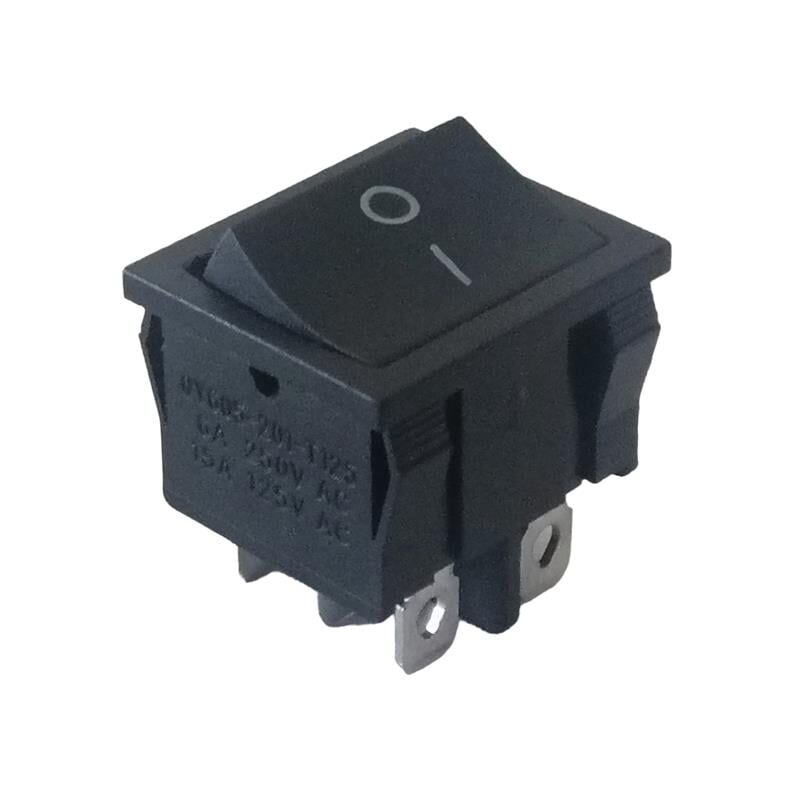 IC-129 Orta Boy Işıksız Anahtar On Off 6 pin Aç Kapa Buton Düğme 21.8x20.2 mm