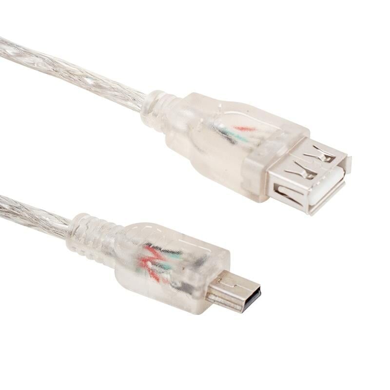 Ayt Prige USB 5 Pin Erkek USB Dişi 1 Metre Kablo