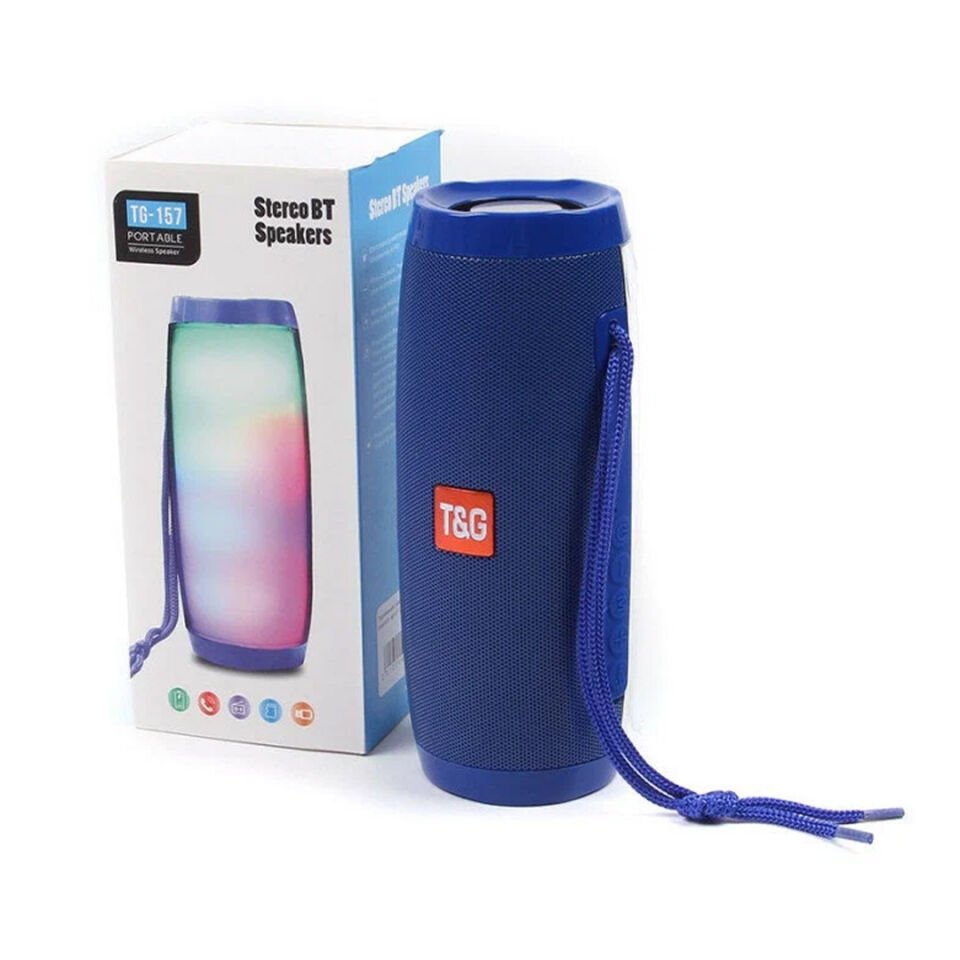 Ayt Tg TG157 Usb Sd Kart Fm Radyolu Bluetooth Destekli Taşınabilir Wireless Hoparlör En İyi Ses Bombası Şarjlı