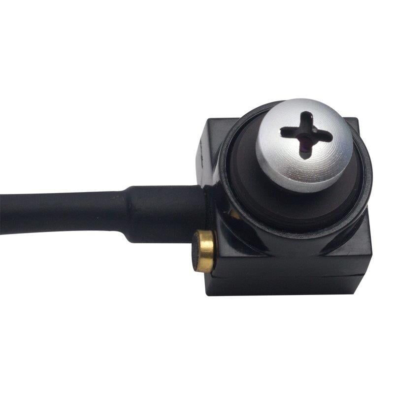 Ayt Pm-19312 3.6Mm 800 Tvl 1-4 Sensör Mikrofonlu Vida Tip Mini Kamera Dvr Kayıt Cihazı İçin Gizz li Kamera