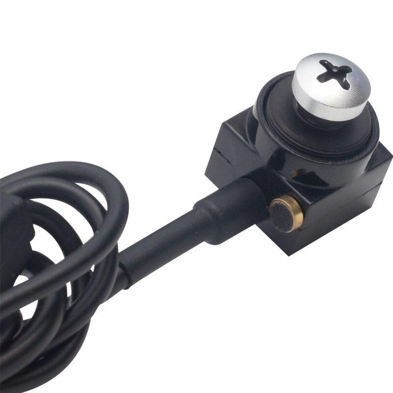 Ayt Pm-19312 3.6Mm 800 Tvl 1-4 Sensör Mikrofonlu Vida Tip Mini Kamera Dvr Kayıt Cihazı İçin Gizz li Kamera