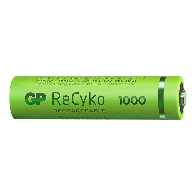 GP 1000 RO3 İnce Şarjlı Kalem Pil 2'li Paket
