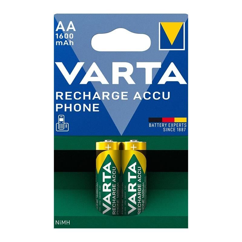 Varta T399 1.2V 1600 mAh Şarjlı AA Kalem Pil 2'li Paket