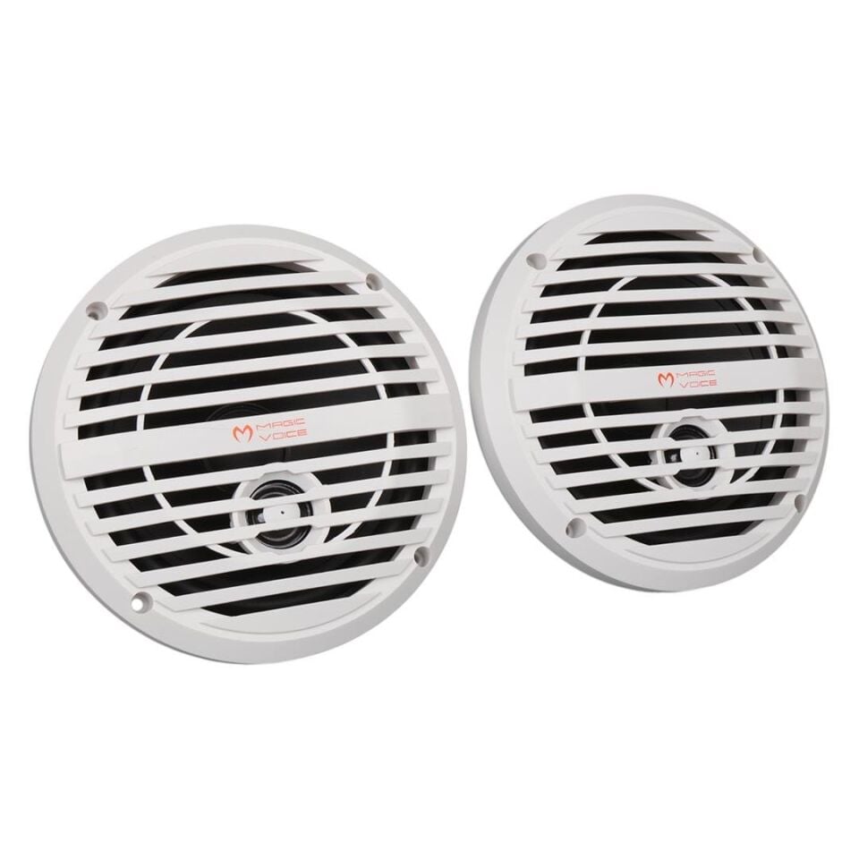 Magicvoice 65-2BQ5S Beyaz 6.5'' 16 Cm Usb'li 60 Watt Marine Alçıpan 2'Li Hoparlör