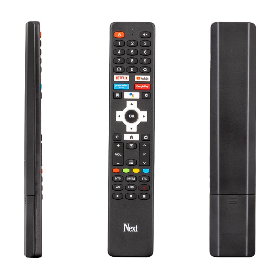 Ayt Weko Kl Next Vivax Conti Netflix Youtube Prime Video Google Play Tuşlu Ses Komutlu Lcd Led Tv Kumandası
