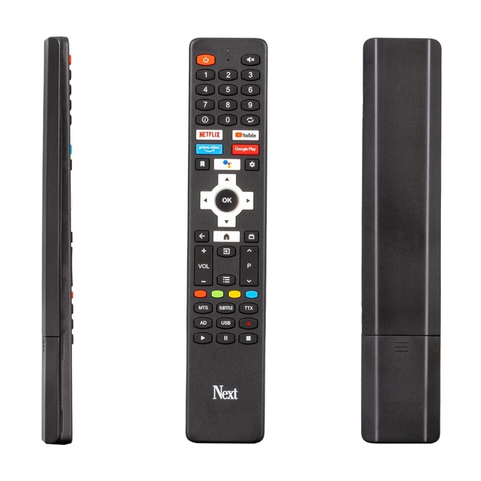 Ayt Weko Kl Next Vivax Conti Netflix Youtube Prime Video Google Play Tuşlu Ses Komutlu Lcd Led Tv Kumandası