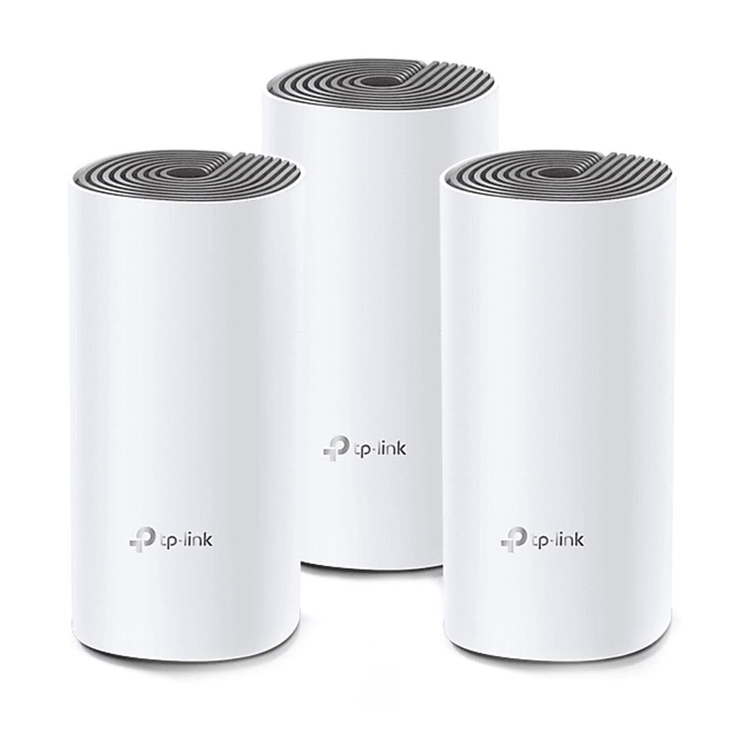 TP-Link AC1200 Deco E4 1200Mbps Mesh WIFI Sistemi (Üçlü)