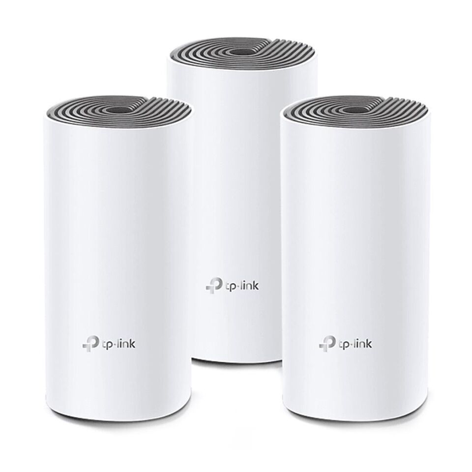 TP-Link AC1200 Deco E4 1200Mbps Mesh WIFI Sistemi (Üçlü)