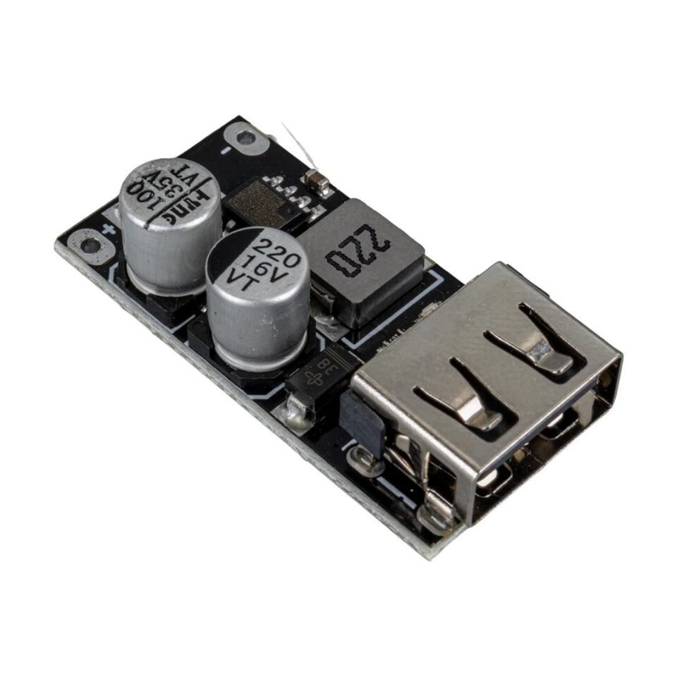 Ayt Usb Dc Step Down Modül Telefon Şarj 12V 24V To Q.C3.0 Usb Kart Devre