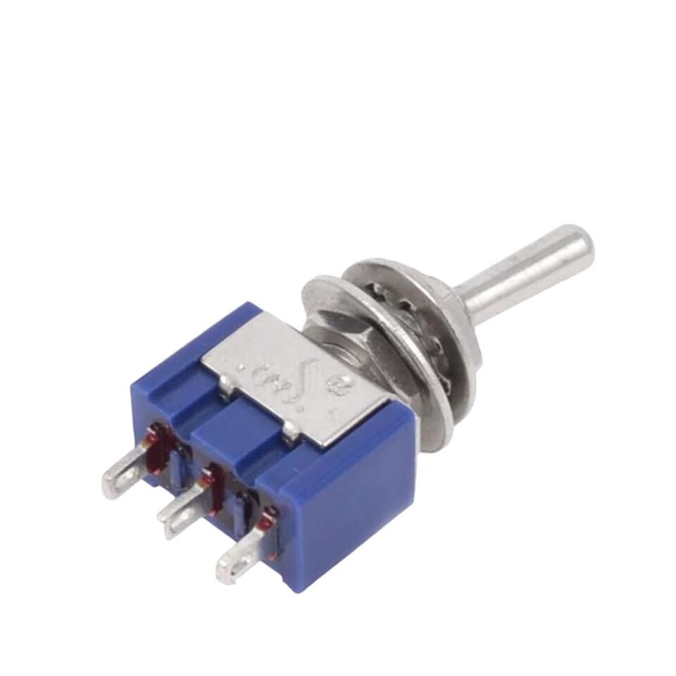 Ayt IC-139 On On Ø6Mm Toggle Switch MTS-102 2 Kademeli 14x32.7 mm
