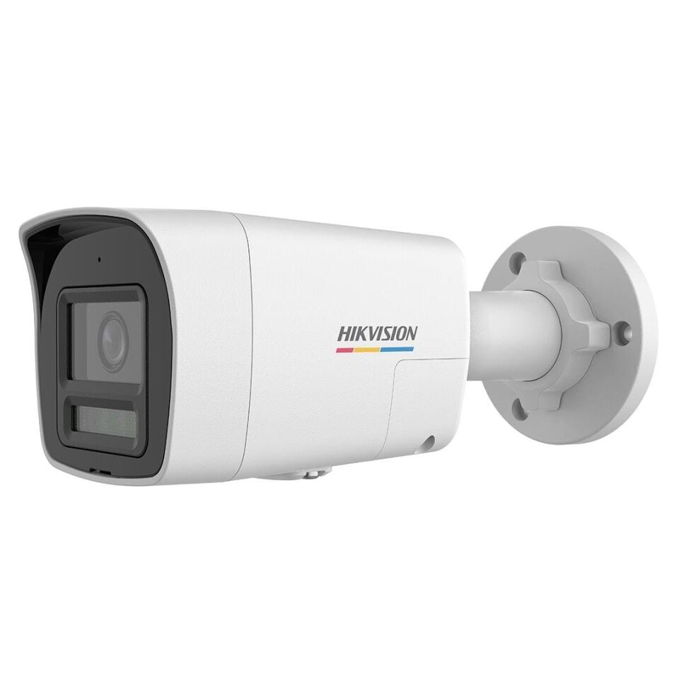 Hikvision 2 MP Akıllı Gece Renkli IP Kamera Siren Ve Işıklı Alarm Özellikli, İnsan/Araç Algılamalı Dahili Mikrofonlu Güvenlik Kamerası