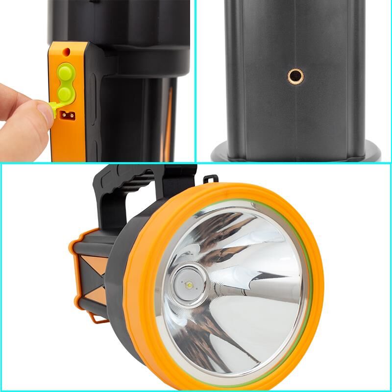 Powermaster Şarjlı Ledli 3 Kademeli El Feneri Işıldak Flash Modlu XJ-1 Yüksek Lümel En İyi Işıldak