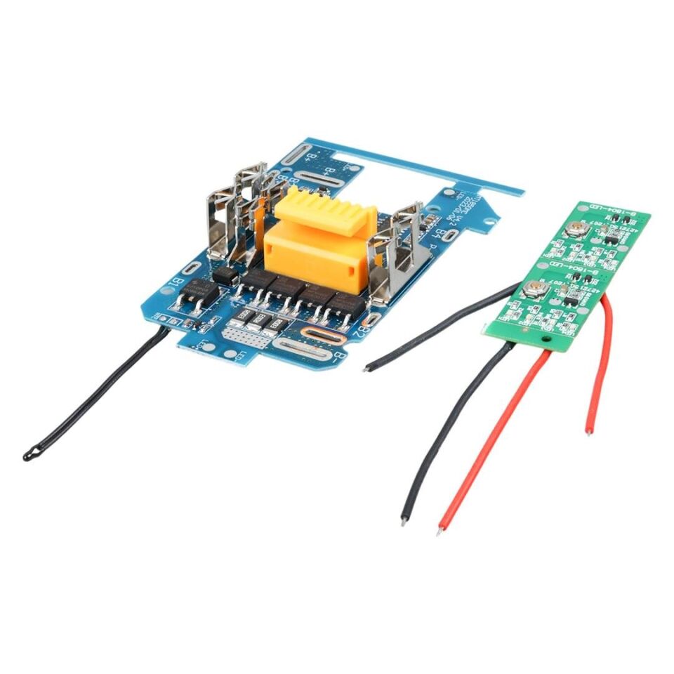 Powermaster PM-22491 Makita Matkap Bataryası İçin 18V Işık Göstergeli Bms Şarj Deşarj Koruma Devresi