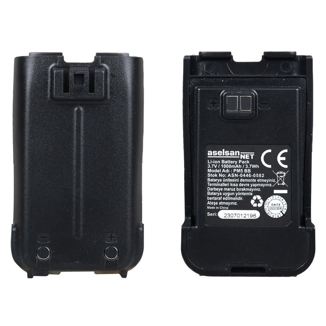 Aselsan A446C PM5BB LI-ON 3.7V 1000Mah Yedek Lityum Batarya Pili