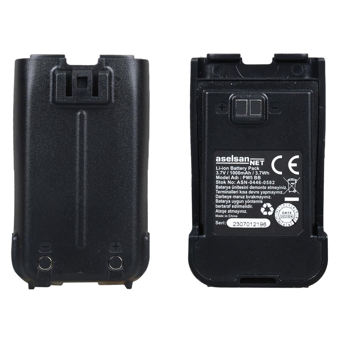 Aselsan A446C PM5BB LI-ON 3.7V 1000Mah Yedek Lityum Batarya Pili