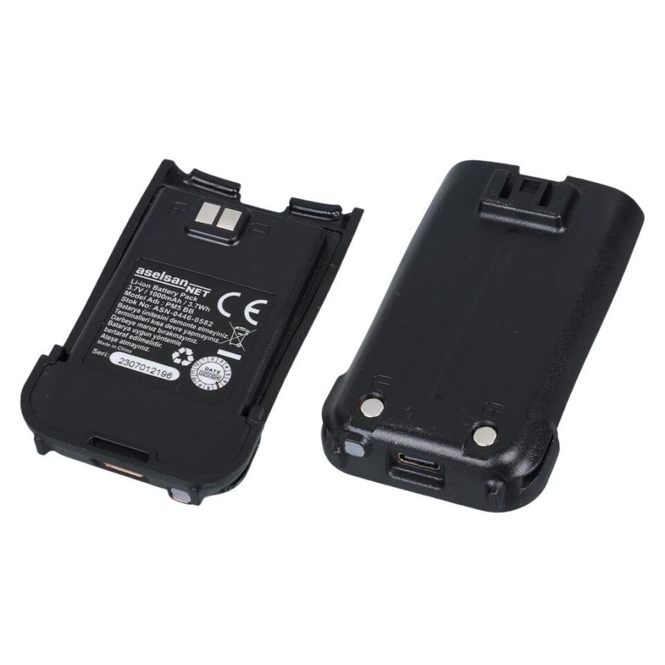 Aselsan A446C PM5BB LI-ON 3.7V 1000Mah Yedek Lityum Batarya Pili